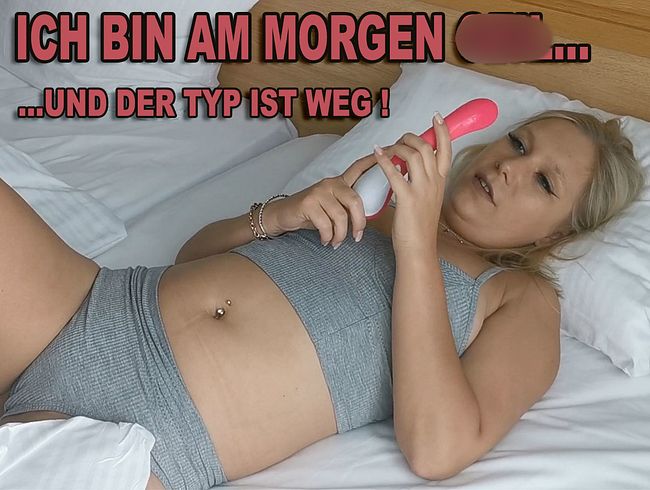 LenaNitro Porno Video: Ich bin am morgen GEIL - und der TYP ist weg